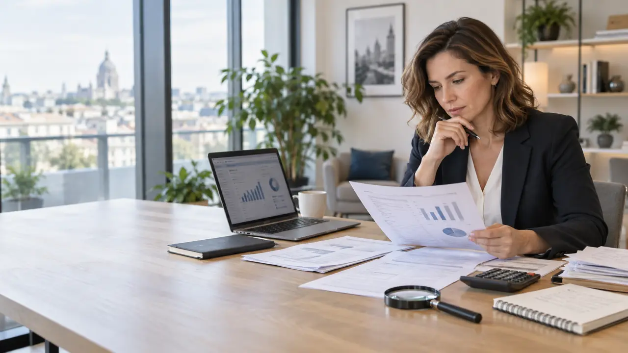 Dirigeants analysant les coûts et la performance financière d’une PME