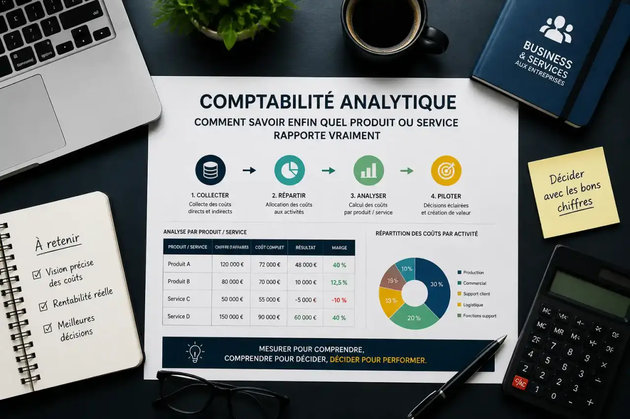 Comptabilité analytique : comment savoir enfin quel produit ou service rapporte vraiment