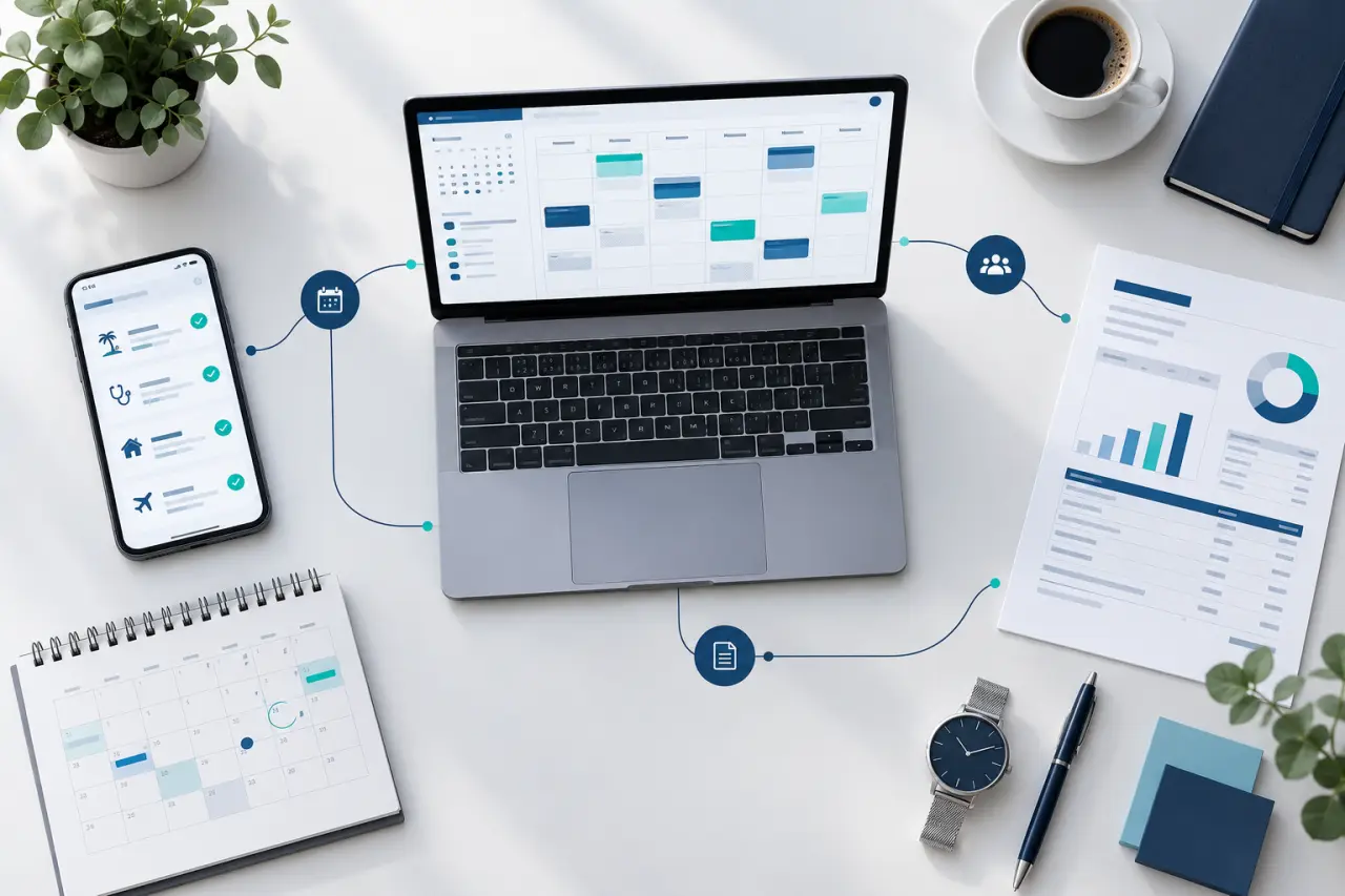 La GTA en ressources humaines relie plannings, absences et paie sans ressaisie